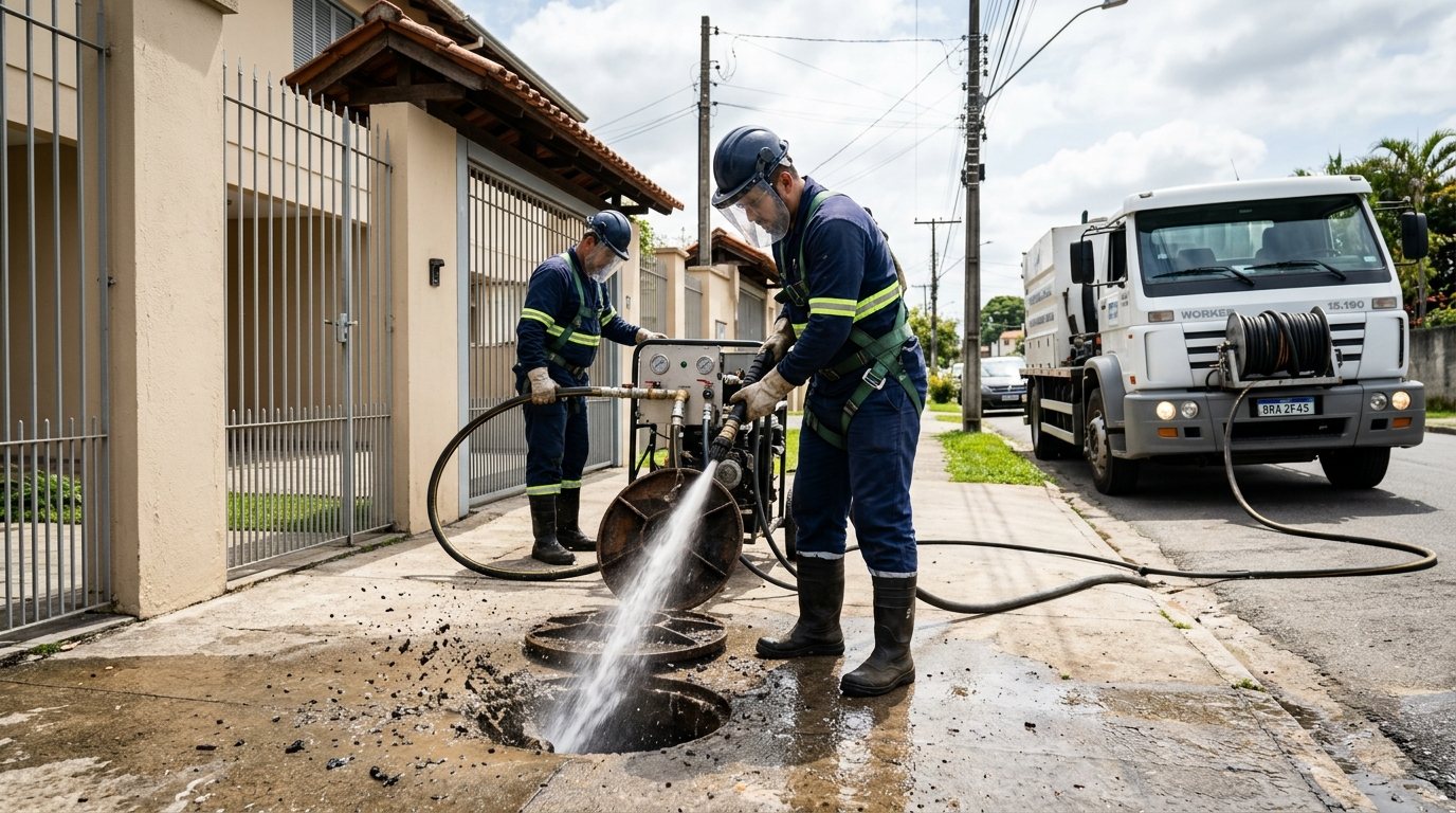Detecção de Vazamento com Alta Pressão em Montes Claros‑MG